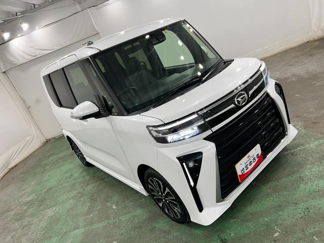 タントカスタムＲＳ　走行２７３３７キロ／車検整備付／シートヒーター一年保証・走行距離無制限　走行２７３３７キロ　サイドエアバック　クリアランスソナー　オートマチックハイビーム　オートライト　ＬＥＤヘッドライト　ベンチシート　シートヒーター　両側電動スライドドア（埼玉県）の中古車