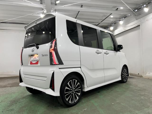 タントカスタムＲＳ　走行２７３３７キロ／車検整備付／シートヒーター一年保証・走行距離無制限　走行２７３３７キロ　サイドエアバック　クリアランスソナー　オートマチックハイビーム　オートライト　ＬＥＤヘッドライト　ベンチシート　シートヒーター　両側電動スライドドア（埼玉県）の中古車
