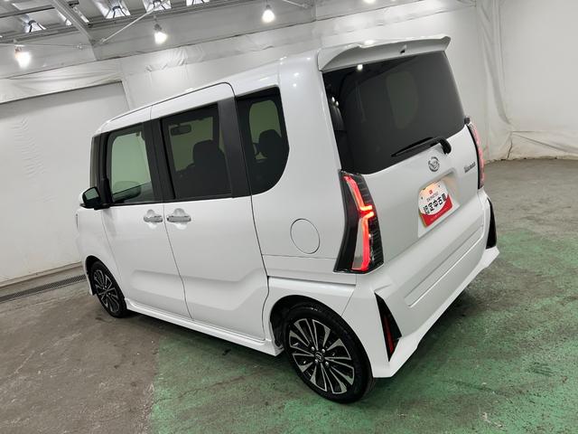 タントカスタムＲＳ　走行２７３３７キロ／車検整備付／シートヒーター一年保証・走行距離無制限　走行２７３３７キロ　サイドエアバック　クリアランスソナー　オートマチックハイビーム　オートライト　ＬＥＤヘッドライト　ベンチシート　シートヒーター　両側電動スライドドア（埼玉県）の中古車