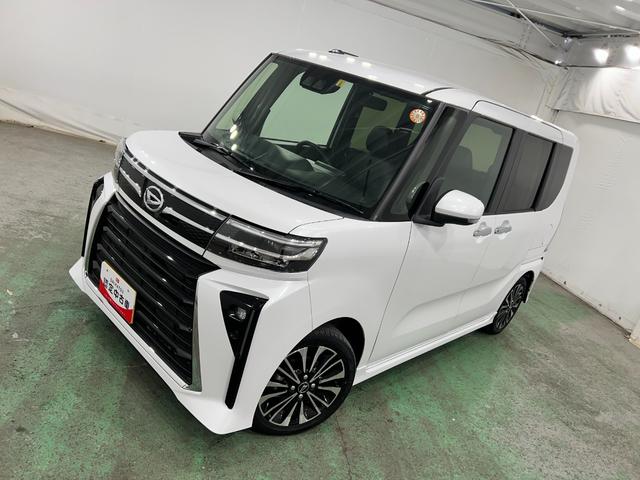 タントカスタムＲＳ　走行２７３３７キロ／車検整備付／シートヒーター一年保証・走行距離無制限　走行２７３３７キロ　サイドエアバック　クリアランスソナー　オートマチックハイビーム　オートライト　ＬＥＤヘッドライト　ベンチシート　シートヒーター　両側電動スライドドア（埼玉県）の中古車