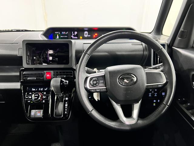 タントカスタムＲＳ　走行５５３５８キロ／クリアランスソナー一年保証・走行距離無制限　走行５５３５８キロ　サイドエアバック　クリアランスソナー　オートマチックハイビーム　オートライト　ＬＥＤヘッドライト　ベンチシート　シートヒーター　両側電動スライドドア（埼玉県）の中古車