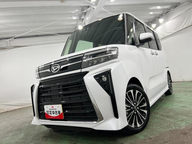 タントカスタムＲＳ　走行５５３５８キロ／クリアランスソナー一年保証・走行距離無制限　走行５５３５８キロ　サイドエアバック　クリアランスソナー　オートマチックハイビーム　オートライト　ＬＥＤヘッドライト　ベンチシート　シートヒーター　両側電動スライドドア（埼玉県）の中古車