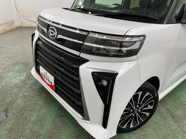 タントカスタムＲＳ　走行５５３５８キロ／クリアランスソナー一年保証・走行距離無制限　走行５５３５８キロ　サイドエアバック　クリアランスソナー　オートマチックハイビーム　オートライト　ＬＥＤヘッドライト　ベンチシート　シートヒーター　両側電動スライドドア（埼玉県）の中古車