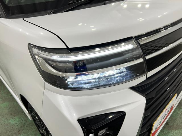 タントカスタムＲＳ　走行５５３５８キロ／クリアランスソナー一年保証・走行距離無制限　走行５５３５８キロ　サイドエアバック　クリアランスソナー　オートマチックハイビーム　オートライト　ＬＥＤヘッドライト　ベンチシート　シートヒーター　両側電動スライドドア（埼玉県）の中古車