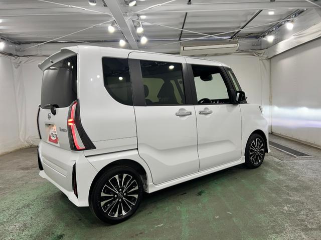 タントカスタムＲＳ　走行２１３６８キロ／ＬＥＤヘッドランプ／マット１年保証距離無制限　走行距離２１３６８キロ　純正マット　サイドエアバッグ　ＬＥＤヘッドランプ　アイドリングストップ　シートヒーター　両側電動スライドドア　オート格納式ドアミラー　キーフリー（東京都）の中古車