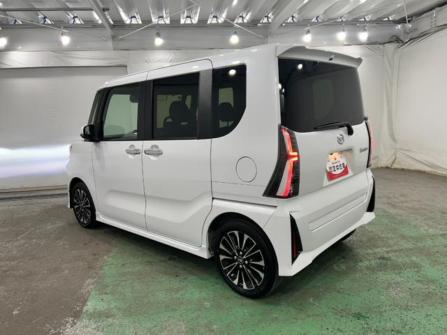 タントカスタムＲＳ　走行２１３６８キロ／ＬＥＤヘッドランプ／マット１年保証距離無制限　走行距離２１３６８キロ　純正マット　サイドエアバッグ　ＬＥＤヘッドランプ　アイドリングストップ　シートヒーター　両側電動スライドドア　オート格納式ドアミラー　キーフリー（東京都）の中古車