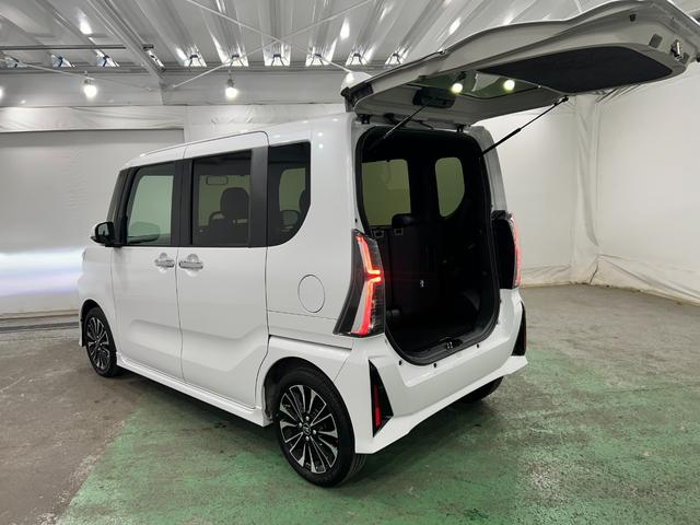 タントカスタムＲＳ　走行２１３６８キロ／ＬＥＤヘッドランプ／マット１年保証距離無制限　走行距離２１３６８キロ　純正マット　サイドエアバッグ　ＬＥＤヘッドランプ　アイドリングストップ　シートヒーター　両側電動スライドドア　オート格納式ドアミラー　キーフリー（東京都）の中古車