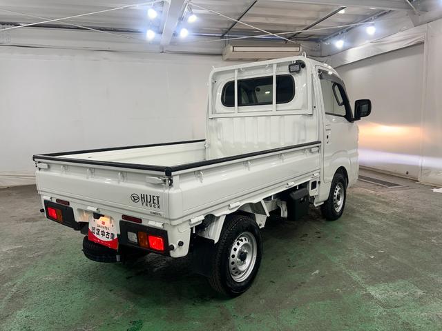 ハイゼットトラックＥＸＴ　走行９９９３キロ／クリアランスソナ／プッシュスタート一年保証・走行距離無制限走行９９９３キロ　助手席エアバック　純正カーペットマット　クリアランスソナー　オートライト　アイドリングストップ　プッシュスタート（埼玉県）の中古車