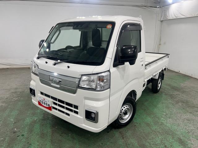 ハイゼットトラックＥＸＴ　走行９９９３キロ／クリアランスソナ／プッシュスタート一年保証・走行距離無制限走行９９９３キロ　助手席エアバック　純正カーペットマット　クリアランスソナー　オートライト　アイドリングストップ　プッシュスタート（埼玉県）の中古車