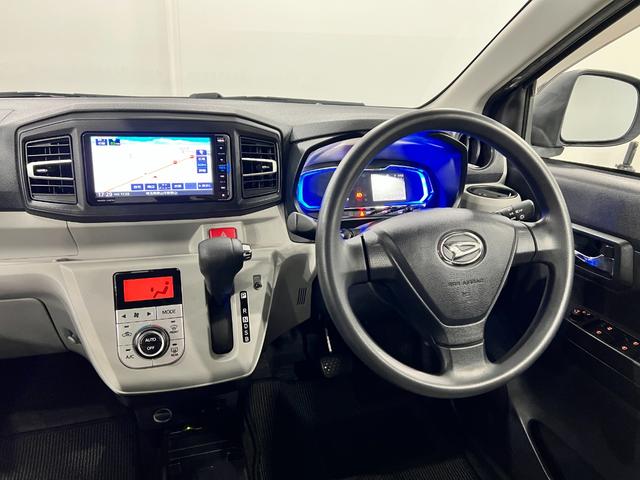 ミライースＧ　ＳＡIII　走行５２４４５キロ／車検整備付／ナビ／ＥＴＣ一年保証・走行距離無制限走行５２４４５キロ　フルセグナビ　ブルートゥース　バックカメラ　ドラレコ　ＥＴＣ　クリアランスソナー　オートライト　ＬＥＤヘッドライト　シートヒーター（埼玉県）の中古車