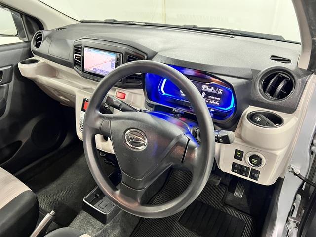 ミライースＧ　ＳＡIII　走行５２４４５キロ／車検整備付／ナビ／ＥＴＣ一年保証・走行距離無制限走行５２４４５キロ　フルセグナビ　ブルートゥース　バックカメラ　ドラレコ　ＥＴＣ　クリアランスソナー　オートライト　ＬＥＤヘッドライト　シートヒーター（埼玉県）の中古車