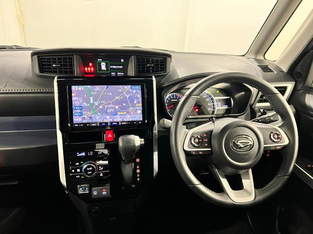 トールカスタムＧ　ターボ　車検整備付／走行９８３４キロ／９型ナビ１年保証距離無制限　走行距離９８３４キロ　純正フルセグナビ　バックカメラ　ドラレコ　純正マット　ＬＥＤヘッドランプ　アイドリングストップ　シートヒーター　両側電動スライドドア　オート格納式ドアミラー（埼玉県）の中古車