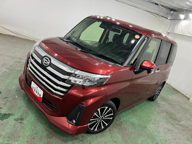 トールカスタムＧ　ターボ　車検整備付／走行９８３４キロ／９型ナビ１年保証距離無制限　走行距離９８３４キロ　純正フルセグナビ　バックカメラ　ドラレコ　純正マット　ＬＥＤヘッドランプ　アイドリングストップ　シートヒーター　両側電動スライドドア　オート格納式ドアミラー（埼玉県）の中古車