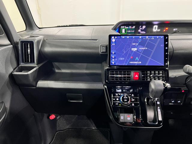 タントカスタムＲＳ　走行２９０６キロ／ナビ／バックカメラ／ドラレコ一年保証・走行距離無制限走行２９０６キロ　フルセグナビ　ブルートゥース　バックカメラ　ドラレコ　クリアランスソナー　オートライト　ＬＥＤヘッドライト　シートヒーター　両側電動スライドドア（埼玉県）の中古車