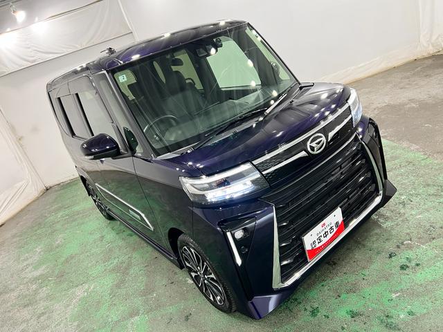 タントカスタムＲＳ　走行２９０６キロ／ナビ／バックカメラ／ドラレコ一年保証・走行距離無制限走行２９０６キロ　フルセグナビ　ブルートゥース　バックカメラ　ドラレコ　クリアランスソナー　オートライト　ＬＥＤヘッドライト　シートヒーター　両側電動スライドドア（埼玉県）の中古車