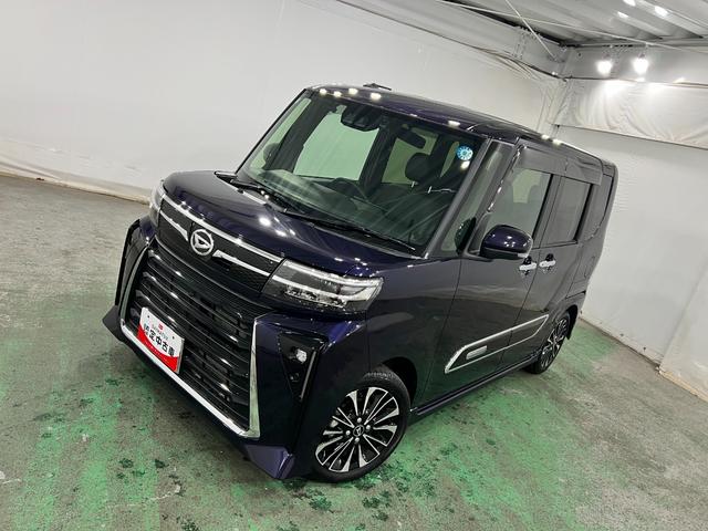 タントカスタムＲＳ　走行２９０６キロ／ナビ／バックカメラ／ドラレコ一年保証・走行距離無制限走行２９０６キロ　フルセグナビ　ブルートゥース　バックカメラ　ドラレコ　クリアランスソナー　オートライト　ＬＥＤヘッドライト　シートヒーター　両側電動スライドドア（埼玉県）の中古車