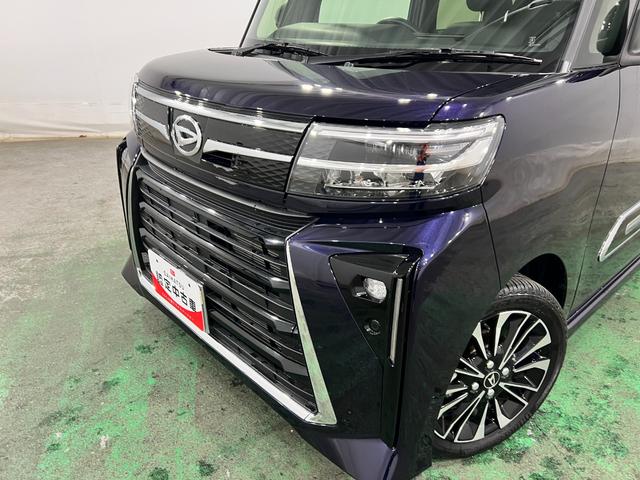 タントカスタムＲＳ　走行２９０６キロ／ナビ／バックカメラ／ドラレコ一年保証・走行距離無制限走行２９０６キロ　フルセグナビ　ブルートゥース　バックカメラ　ドラレコ　クリアランスソナー　オートライト　ＬＥＤヘッドライト　シートヒーター　両側電動スライドドア（埼玉県）の中古車