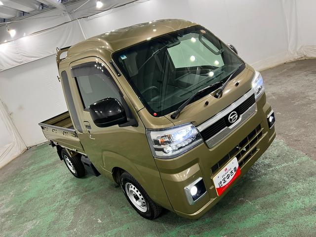 ハイゼットトラックジャンボエクストラ　４ＷＤ／走行３５７４８キロ／ディスプレイ１年保証距離無制限　走行距離３５７４８キロ　４ＷＤ　ディスプレイオーディオ　バックカメラ　ブルートゥース　純正マット　クリアランスソナー　オートライト　ＬＥＤヘッドランプ　アイドリングストップ（埼玉県）の中古車