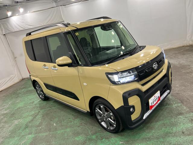 タントファンクロスターボ　走行１８８４０キロ／クリアランスソナー一年保証・走行距離無制限　走行１８８４０キロ　サイドエアバック　クリアランスソナー　オートマチックハイビーム　オートライト　ＬＥＤヘッドライト　ベンチシート　シートヒーター　両側電動スライドドア（埼玉県）の中古車