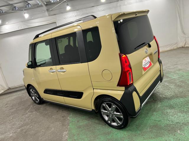 タントファンクロスターボ　走行１８８４０キロ／クリアランスソナー一年保証・走行距離無制限　走行１８８４０キロ　サイドエアバック　クリアランスソナー　オートマチックハイビーム　オートライト　ＬＥＤヘッドライト　ベンチシート　シートヒーター　両側電動スライドドア（埼玉県）の中古車