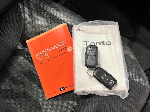 タントファンクロスターボ　走行１８８４０キロ／クリアランスソナー一年保証・走行距離無制限　走行１８８４０キロ　サイドエアバック　クリアランスソナー　オートマチックハイビーム　オートライト　ＬＥＤヘッドライト　ベンチシート　シートヒーター　両側電動スライドドア（埼玉県）の中古車