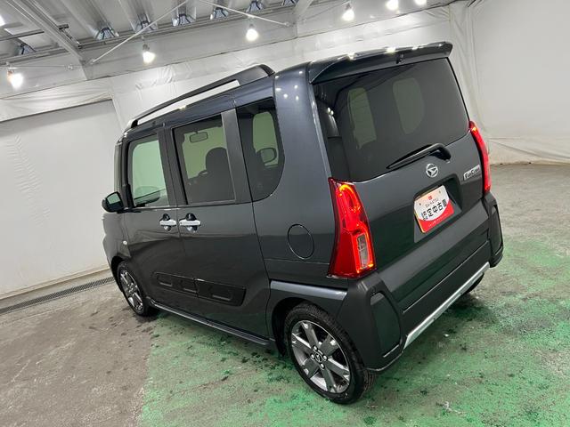 タントファンクロスターボ 走行36403キロ/クリアランスソナー一年保証・走行距離無制限 走行36403キロ サイドエアバック クリアランスソナー オートマチックハイビーム オートライト LEDヘッドライト ベンチシート シートヒーター 両側電動スライドドア(埼玉県)の中古車