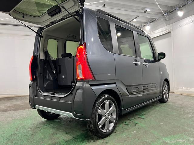 タントファンクロスターボ 走行36403キロ/クリアランスソナー一年保証・走行距離無制限 走行36403キロ サイドエアバック クリアランスソナー オートマチックハイビーム オートライト LEDヘッドライト ベンチシート シートヒーター 両側電動スライドドア(埼玉県)の中古車