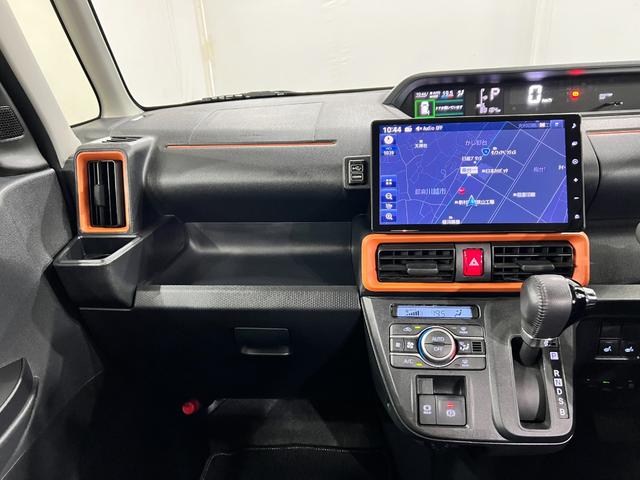 タントファンクロスターボ　走行８８１８４キロ／車検整備付／ナビ一年保証・走行距離無制限走行８８１８４キロ　車検整備付　タイヤ４本交換　フルセグナビ　ＥＴＣ　　バックカメラ　ドラレコ　クリアランスソナー　オートライト　ＬＥＤヘッドライト　シートヒーター（埼玉県）の中古車