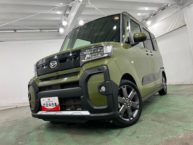 タントファンクロスターボ　走行８８１８４キロ／車検整備付／ナビ一年保証・走行距離無制限走行８８１８４キロ　車検整備付　タイヤ４本交換　フルセグナビ　ＥＴＣ　　バックカメラ　ドラレコ　クリアランスソナー　オートライト　ＬＥＤヘッドライト　シートヒーター（埼玉県）の中古車