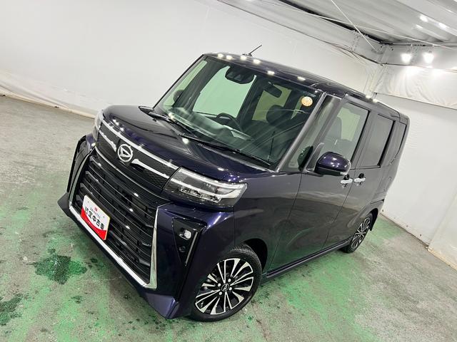 タントカスタムＲＳ　走行１９７８０キロ／クリアランスソナーワンオーナー　禁煙車　サイドエアバック　クリアランスソナー　オートマチックハイビーム　オートライト　ＬＥＤヘッドライト　ベンチシート　シートヒーター　両側電動スライドドア　純正アルミホイール（埼玉県）の中古車