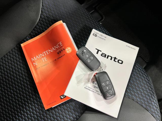 タントカスタムＲＳ　走行１９７８０キロ／クリアランスソナーワンオーナー　禁煙車　サイドエアバック　クリアランスソナー　オートマチックハイビーム　オートライト　ＬＥＤヘッドライト　ベンチシート　シートヒーター　両側電動スライドドア　純正アルミホイール（埼玉県）の中古車