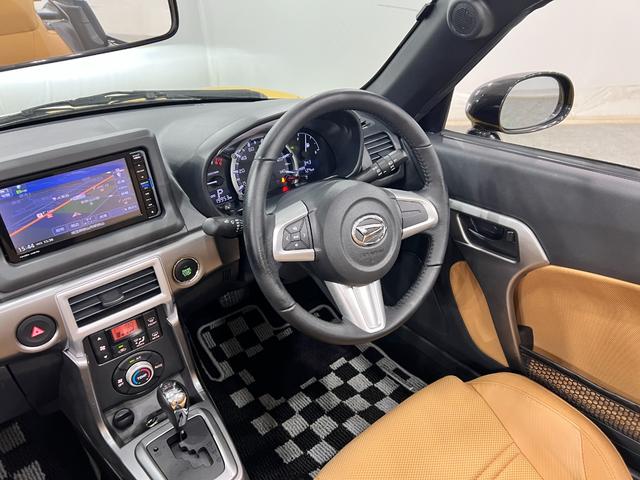 コペンセロ　走行１９９５３キロ／ナビ／バックカメラ／ＥＴＣ／ＡＴ一年保証・走行距離無制限走行１９９５３キロ　フルセグナビ　バックカメラ　ＥＴＣ　ＬＥＤヘッドライト　シートヒーター　アイドリングストップ（埼玉県）の中古車