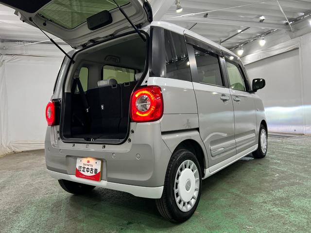 ムーヴキャンバスストライプスＧターボ　走行１６３５４キロ／ナビ／ドラレコ一年保証・走行距離無制限走行１６３５４キロ　フルセグナビ　全周囲カメラ　ドラレコ　ＥＴＣ　クリアランスソナー　オートライト　ＬＥＤヘッドライト　シートヒーター　両側電動スライドドア（埼玉県）の中古車