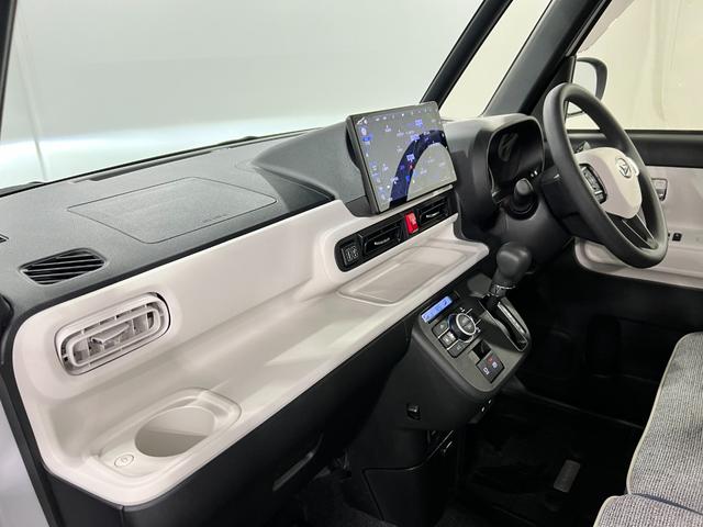 ムーヴキャンバスストライプスＧターボ　走行１６３５４キロ／ナビ／ドラレコ一年保証・走行距離無制限走行１６３５４キロ　フルセグナビ　全周囲カメラ　ドラレコ　ＥＴＣ　クリアランスソナー　オートライト　ＬＥＤヘッドライト　シートヒーター　両側電動スライドドア（埼玉県）の中古車