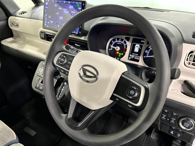 ムーヴキャンバスストライプスＧターボ　走行１６３５４キロ／ナビ／ドラレコ一年保証・走行距離無制限走行１６３５４キロ　フルセグナビ　全周囲カメラ　ドラレコ　ＥＴＣ　クリアランスソナー　オートライト　ＬＥＤヘッドライト　シートヒーター　両側電動スライドドア（埼玉県）の中古車