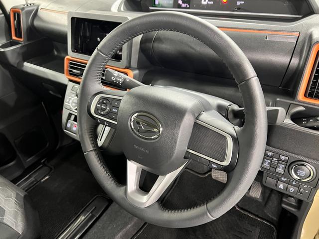 タントファンクロスターボ　走行３８２７キロ／クリアランスソナー一年保証・走行距離無制限　走行３８２７キロ　サイドエアバック　クリアランスソナー　オートマチックハイビーム　オートライト　ＬＥＤヘッドライト　ベンチシート　シートヒーター　両側電動スライドドア（埼玉県）の中古車