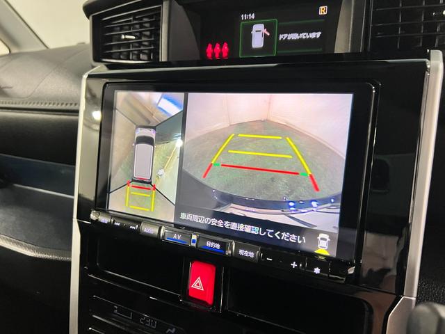 トールカスタムＧ　ターボ　走行１０４４２６キロ／タイヤ４本交換一年保証・走行距離無制限　走行１０４４２６キロ　フルセグナビ　全周囲カメラ　ドラレコ　サイドエアバック　クリアランスソナー　オートライト　ＬＥＤヘッドライト　シートヒーター　両側電動スライドドア（埼玉県）の中古車