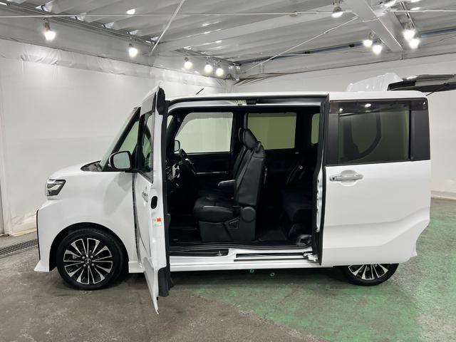 タントカスタムＲＳ　走行２７９４１キロ／ナビ／バックカメラ／ＥＴＣ一年保証・走行距離無制限走行２７９４１キロ　フルセグナビ　ブルートゥース　バックカメラ　ＥＴＣ　クリアランスソナー　オートライト　ＬＥＤヘッドライト　シートヒーター　両側電動スライドドア（東京都）の中古車