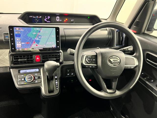 タントＸ　車検整備付／走行７２０５キロ／９インチナビ／ドラレコ１年保証距離無制限　走行距離７２０５キロ　純正フルセグナビ　パノラマモニター　ドラレコ　サイドエアバッグ　ＬＥＤヘッドランプ　アイドリングストップ　シートヒーター　片側電動スライドドア　キーフリー（埼玉県）の中古車