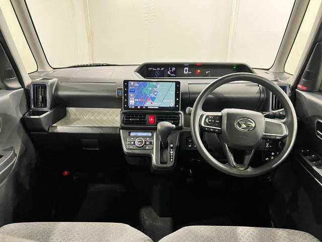 タントＸ　車検整備付／走行７２０５キロ／９インチナビ／ドラレコ１年保証距離無制限　走行距離７２０５キロ　純正フルセグナビ　パノラマモニター　ドラレコ　サイドエアバッグ　ＬＥＤヘッドランプ　アイドリングストップ　シートヒーター　片側電動スライドドア　キーフリー（埼玉県）の中古車