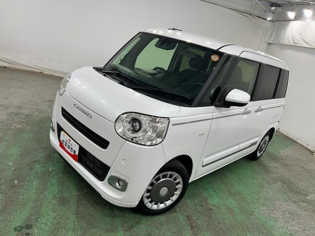 ムーヴキャンバスセオリーＧターボ　走行４１３０７キロ／修復歴／オートライト一年保証・走行距離無制限　走行４１３０７キロ　サイドエアバック　クリアランスソナー　オートマチックハイビーム　オートライト　ＬＥＤヘッドライト　ベンチシート　シートヒーター　両側電動スライドドア（埼玉県）の中古車