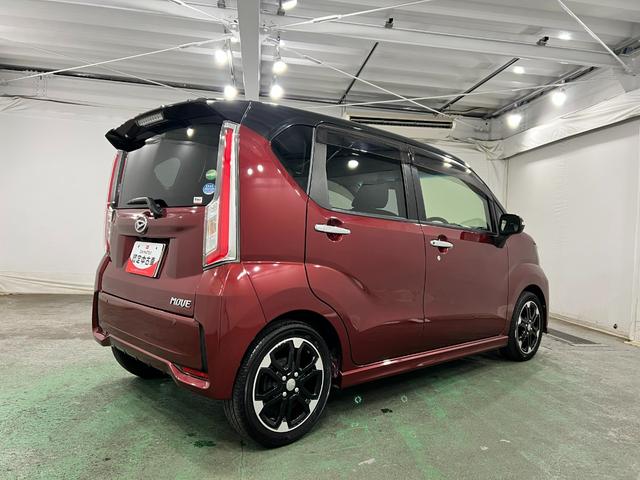 ムーヴカスタム　ＲＳ　ハイパーＳＡII　走行５４５５６キロ１年保証距離無制限　走行距離５４５５６キロ　フルセグナビ　バックカメラ　ブルートゥース　純正マット　ＬＥＤヘッドランプ　アイドリングストップ　プッシュボタンスタート　オート格納式ドアミラー（埼玉県）の中古車