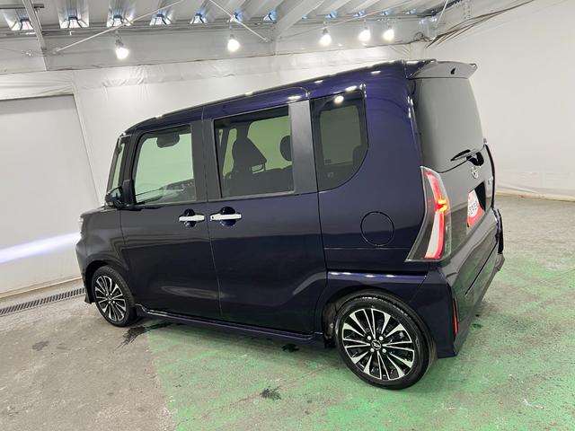 タントカスタムＲＳ　走行２５８９８キロ／クリアランスソナー一年保証・走行距離無制限　走行２５８９８キロ　サイドエアバック　クリアランスソナー　オートマチックハイビーム　オートライト　ＬＥＤヘッドライト　ベンチシート　シートヒーター　両側電動スライドドア（埼玉県）の中古車