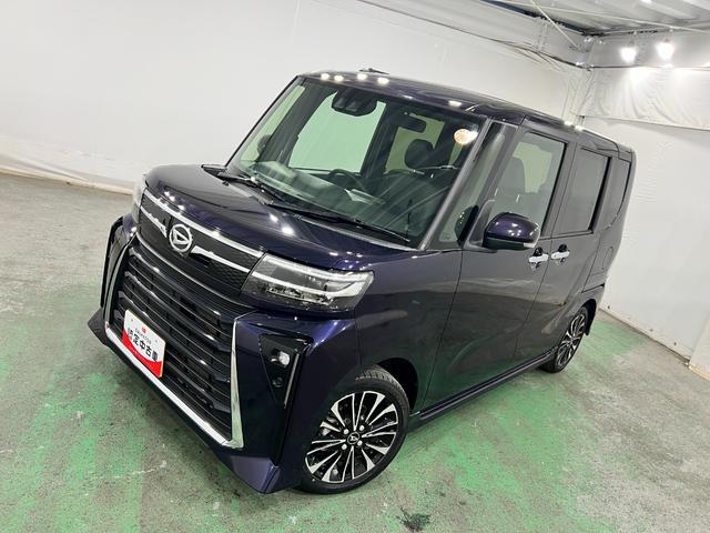 タントカスタムＲＳ　走行２５８９８キロ／クリアランスソナー一年保証・走行距離無制限　走行２５８９８キロ　サイドエアバック　クリアランスソナー　オートマチックハイビーム　オートライト　ＬＥＤヘッドライト　ベンチシート　シートヒーター　両側電動スライドドア（埼玉県）の中古車