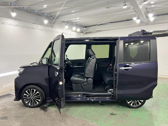 タントカスタムＲＳ　走行２５８９８キロ／クリアランスソナー一年保証・走行距離無制限　走行２５８９８キロ　サイドエアバック　クリアランスソナー　オートマチックハイビーム　オートライト　ＬＥＤヘッドライト　ベンチシート　シートヒーター　両側電動スライドドア（埼玉県）の中古車