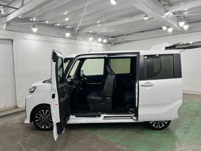 タントカスタムＲＳ　走行５９７１９キロ／クリアランスソナー一年保証・走行距離無制限　走行５９７１９キロ　サイドエアバック　クリアランスソナー　オートマチックハイビーム　オートライト　ＬＥＤヘッドライト　ベンチシート　シートヒーター　両側電動スライドドア（埼玉県）の中古車