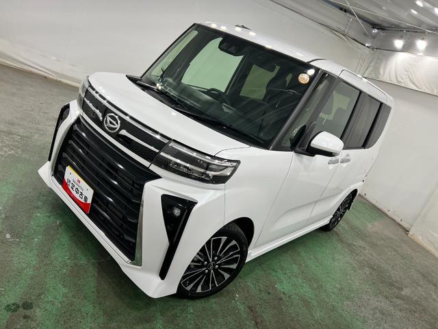 タントカスタムＲＳ　走行１４７２７キロ／クリアランスソナー一年保証・走行距離無制限　走行１４７２７キロ　サイドエアバック　クリアランスソナー　オートマチックハイビーム　オートライト　ＬＥＤヘッドライト　ベンチシート　シートヒーター　両側電動スライドドア（埼玉県）の中古車
