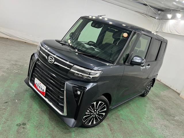 タントカスタムＲＳ　走行２７７５８キロ／ＬＥＤヘッドランプ／マット一年保証・走行距離無制限　走行２７７５８キロ　サイドエアバック　クリアランスソナー　オートマチックハイビーム　オートライト　ＬＥＤヘッドライト　ベンチシート　シートヒーター　両側電動スライドドア（埼玉県）の中古車