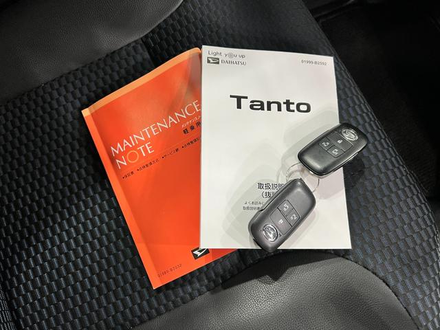 タントカスタムＲＳ　走行６５１６６キロ／ＬＥＤヘッドランプ／マット１年保証距離無制限　走行距離６５１６６キロ　純正マット　サイドエアバッグ　ＬＥＤヘッドランプ　アイドリングストップ　シートヒーター　両側電動スライドドア　オート格納式ドアミラー　キーフリー（埼玉県）の中古車