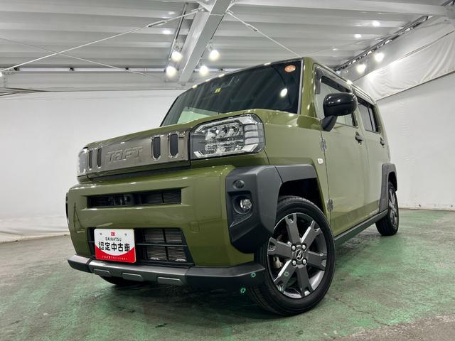 タフトＧターボ　ダーククロムベンチャー　走行４９８５キロ／９型ナビ１年保証距離無制限　走行距離４９８５キロ　純正フルセグナビ　パノラマモニター　ドラレコ　純正マット　サイドエアバッグ　ＬＥＤヘッドランプ　アイドリングストップ　シートヒーター　オート格納式ドアミラー（埼玉県）の中古車